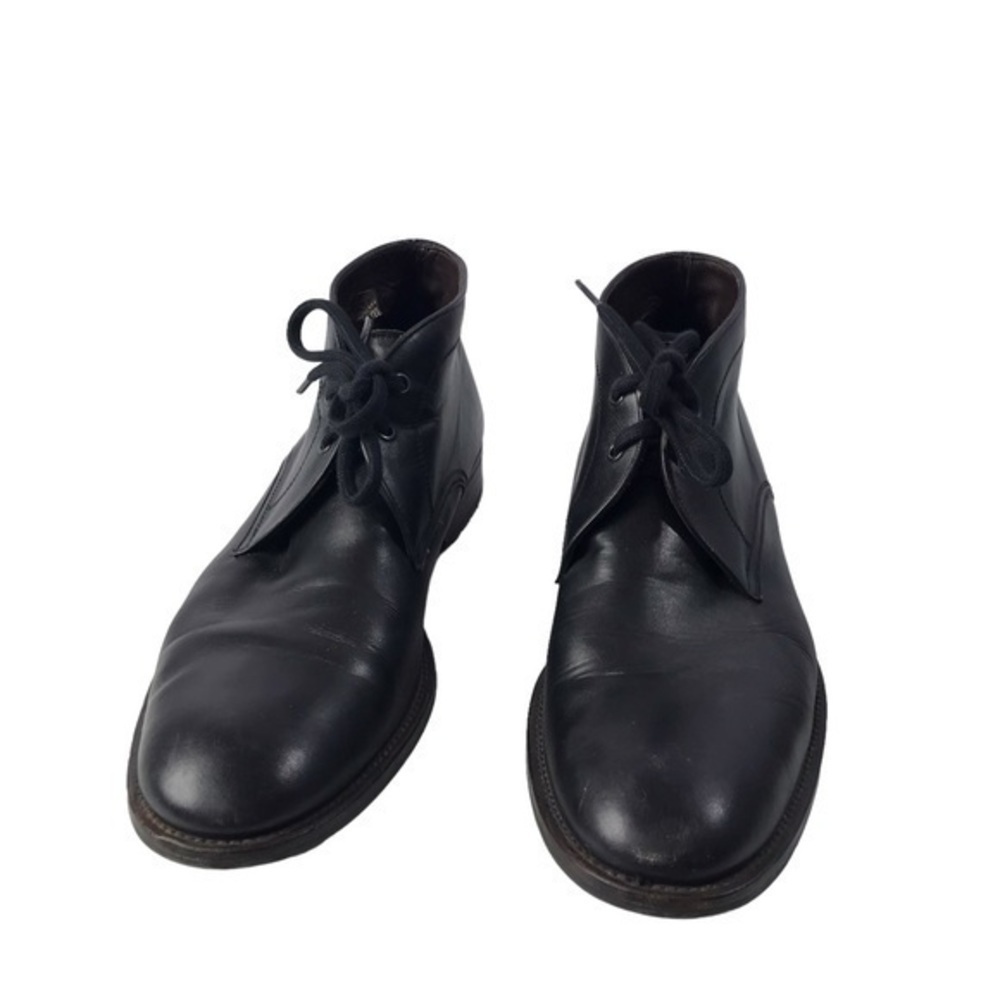 Magnanni black leather lace up boots size 10.5 M